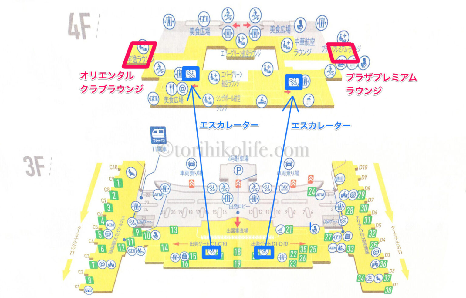 【2024年最新】台湾桃園国際空港「オリエンタルクラブラウンジ」利用ガイド | とりひこライフ